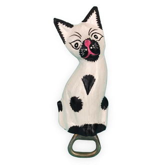 Kucing Cica Üveg Nyitó - Fehér