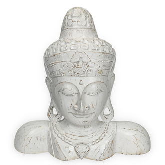 Lempuyang Buddha Dekoráció Fából - Nagy