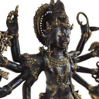 Sakti Shiva Bronz Szobor