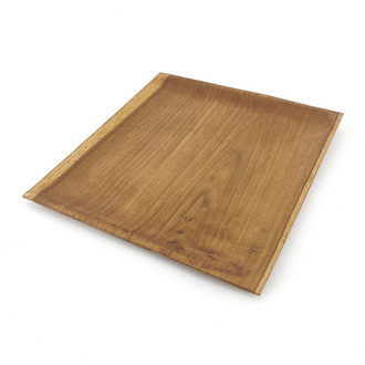 Sayur Fa Kínáló Tálca Kissé Felhajló Széllel 30cm x 30cm
