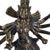 Shiva Tigrisen Bronz Szobor