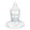 Thai Buddha Mellszobor - Fehér